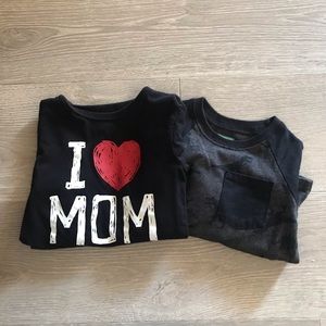 2T long sleeve shirts